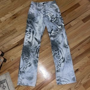 Jaded London tiger print jeans